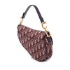 Dior Mini Oblique Canvas Saddle Bag Secondhand