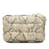 Bottega Veneta Python Embossed Goatskin Intrecciato Padded Cassette Crossbody Secondhand