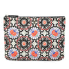 Chanel Dubai Paris Medium Quilted Printed Canvas O Case Clutch Secondhand