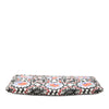 Chanel Dubai Paris Medium Quilted Printed Canvas O Case Clutch Secondhand