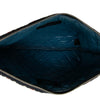 Chanel Dubai Paris Medium Quilted Printed Canvas O Case Clutch Secondhand