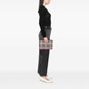 Chanel Dubai Paris Medium Quilted Printed Canvas O Case Clutch Secondhand