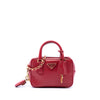 Prada Mini Saffiano Lux Bauletto Bag Secondhand