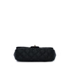 Chanel Mini CC Quilted Satin Camellia Flap Secondhand