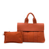 Hermès Toile and Swift Valparaiso PM Secondhand
