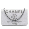 Chanel Canvas Deauville Wallet On Chain Secondhand