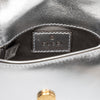 Gucci Nano Metallic Calfskin 1947 Bamboo Top Handle Bag Secondhand