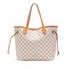 Secondhand Louis Vuitton Damier Azur Neverfull MM