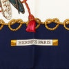 Hermès Les Oiseaux du Roy Silk Scarf 90 Secondhand