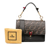 Fendi Medium FF 1974 Embossed Leather Kan I Satchel Secondhand