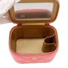 Chanel Mini Quilted Lambskin Pearl Crush Vanity Case With Chain Secondhand