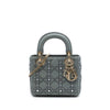 Dior Mini Calfskin Cannage Beaded Lady Dior Secondhand