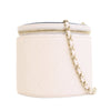 Secondhand Chanel CC Lambskin Round Vanity Case