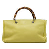 Gucci Medium Calfskin Bamboo Shopper Satchel Secondhand