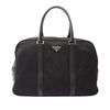 Prada Saffiano Trimmed Tessuto Handbag Secondhand