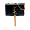 Saint Laurent Small Patent Monogram Kate Tassel Crossbody Secondhand