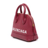 Balenciaga Grained Calfskin Logo Ville Top Handle Bag XXS Secondhand