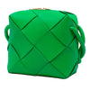 Secondhand Bottega Veneta Mini Lambskin Intreccio Cassette Camera Bag