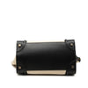Celine Mini Bicolor Canvas and Leather Luggage Tote Secondhand