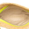 LOEWE Raffia and Calfskin Slit Pochette Crossbody Secondhand