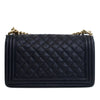Chanel Old Medium Quilted Caviar Boy Flap Secondhand