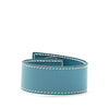 Hermès Sellier Leather Dalvy Wrap Bracelet Secondhand
