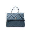 Chanel Large Lambskin Trendy CC Top Handle Flap Secondhand