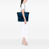 Chanel Medium Shearling and Calfskin Deauville Shopping Tote Secondhand