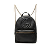 Gucci Pebbled Calfskin Soho Chain Backpack Secondhand