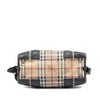 Burberry Haymarket Check Coated Canvas Minford Portrait Satchel Secondhand
