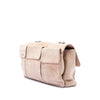 Chanel Choco Bar Suede Mademoiselle Turnlock Flap Secondhand