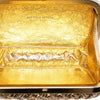 Bottega Veneta Metallic Lambskin Intrecciato Knot Minaudiere Clutch Secondhand