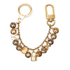 Secondhand Louis Vuitton Gold Plated and Enamel Pastilles Key Chain and Bag Charm