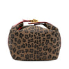 Fendi Leopard Print Canvas Handbag Secondhand