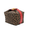 Fendi Leopard Print Canvas Handbag Secondhand