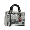 Dior Small Tweed Patch Diorissimo Tote Secondhand