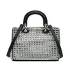 Dior Small Tweed Patch Diorissimo Tote Secondhand