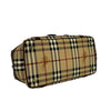 Burberry Haymarket Check Coated Canvas Handbag Secondhand