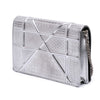 Dior Metallic Patent Microcannage Diorama Wallet on Chain Secondhand