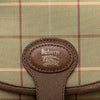 Secondhand Burberry Vintage Check Canvas Flap Crossbody