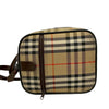Burberry Haymarket Check Canvas Boston Bag Secondhand
