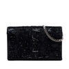 Saint Laurent Sequin Monogram Kate Wallet on Chain Secondhand