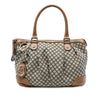 Gucci Diamante Canvas Sukey Satchel Secondhand