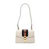 Gucci Small Leather Sylvie Web Satchel Secondhand