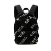 Secondhand Balenciaga Small Faux Fur Diagonal Logo Everyday Backpack
