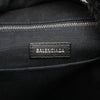 Secondhand Balenciaga Small Faux Fur Diagonal Logo Everyday Backpack