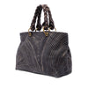 Bottega Veneta Printed Canvas Cabat Tote Secondhand