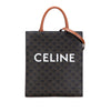 Celine Small Triomphe Coated Canvas Vertical Cabas Tote Secondhand