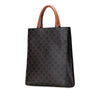 Celine Small Triomphe Coated Canvas Vertical Cabas Tote Secondhand