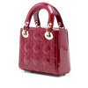Dior Mini Patent Cannage Lady Dior Secondhand